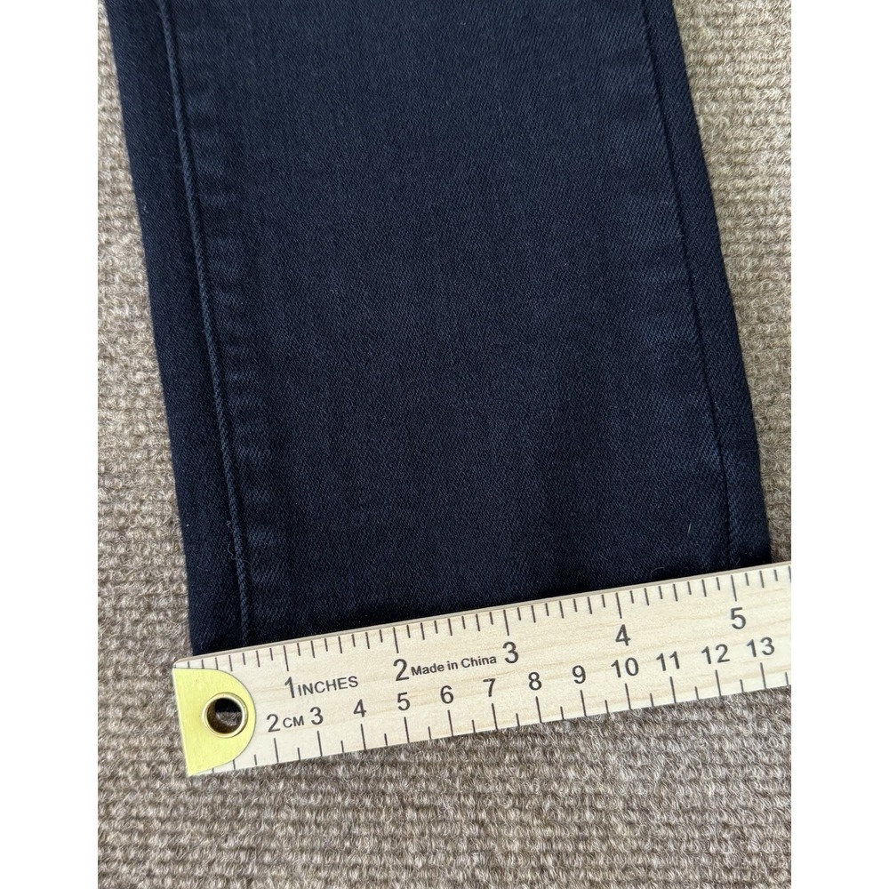 PAIGE Skyline Skinny Jeans Women's 27 Black Mid Rise Stretch Made in USA - Picture 7 of 15